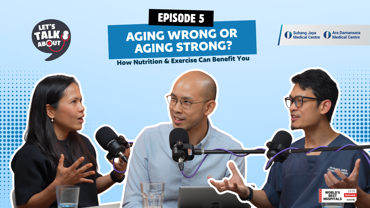 Aging Wrong or Aging Strong: How Nutrition & Exercise Can Benefit You | Let’s Talk About Ep. 5